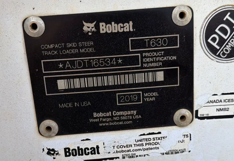 2019 Bobcat T630 photo 143