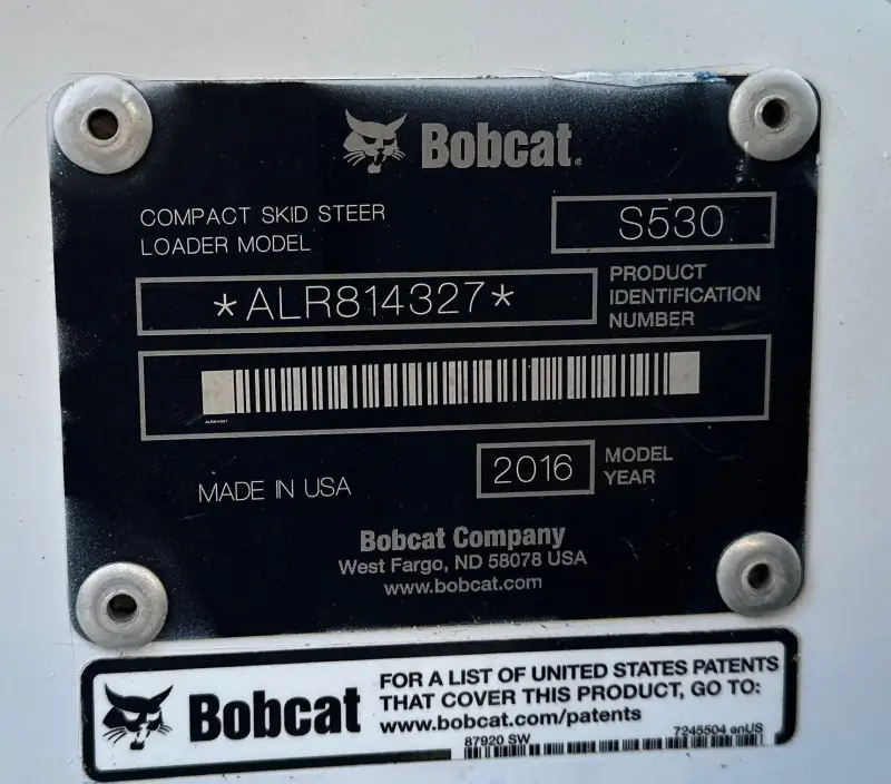 2016 Bobcat S530 photo 46