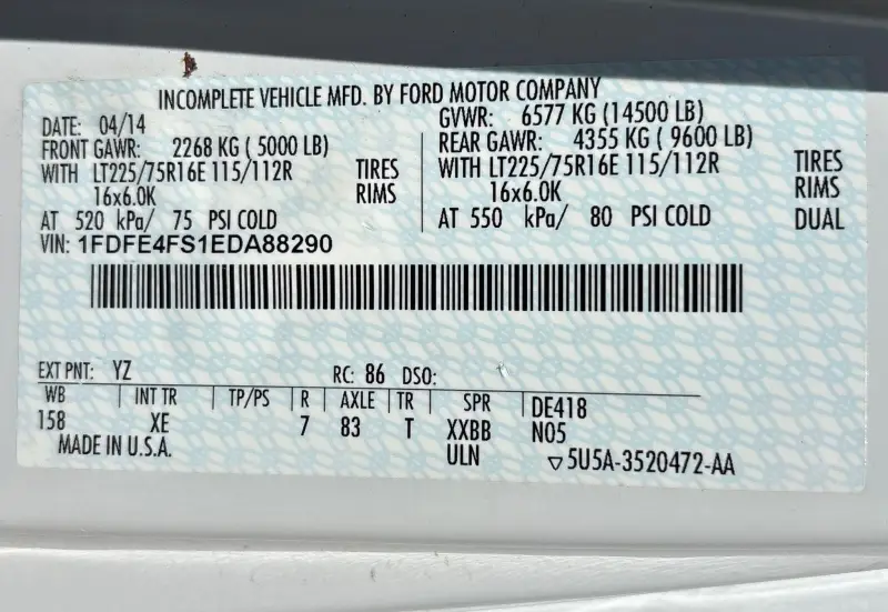 2014 Ford E450 photo 65