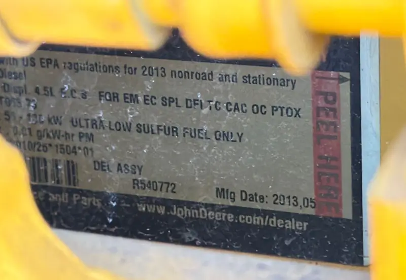 2013 John Deere 310K photo 69