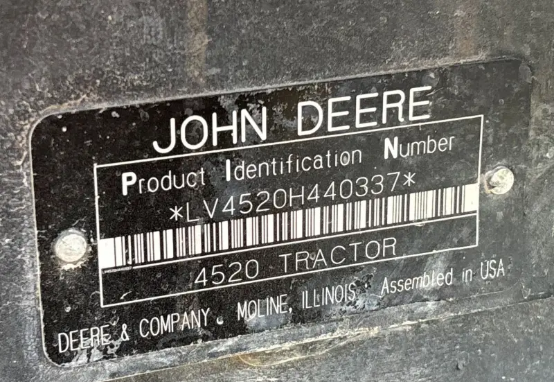 2007 John Deere 4520 photo 54