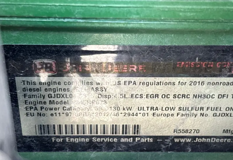 2014 John Deere 6105E photo 45