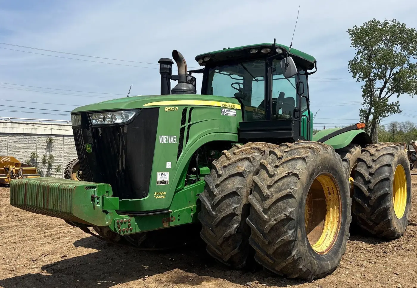 2014 John Deere 9510R Scraper Special