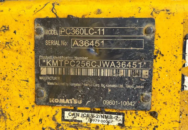 2018 Komatsu PC360LC-11 photo 135