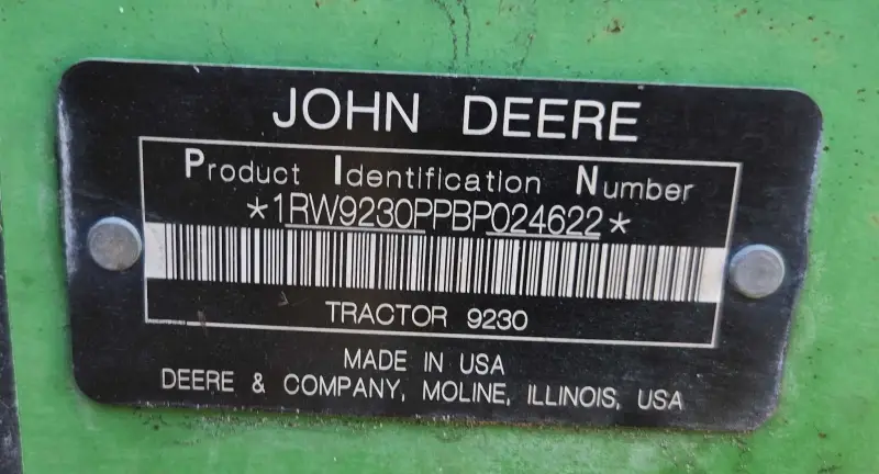 2011 John Deere 9230 photo 70