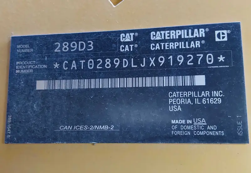 2024 Caterpillar 289D3 photo 55