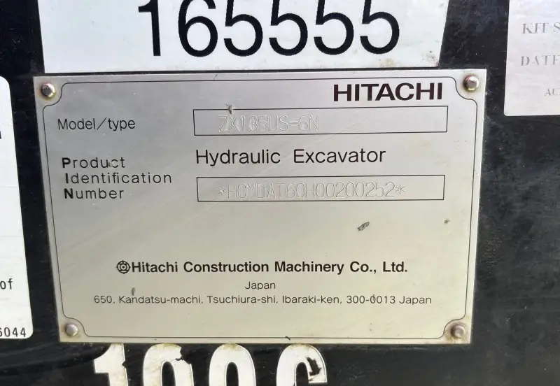 2018 Hitachi ZX135US-6N photo 99