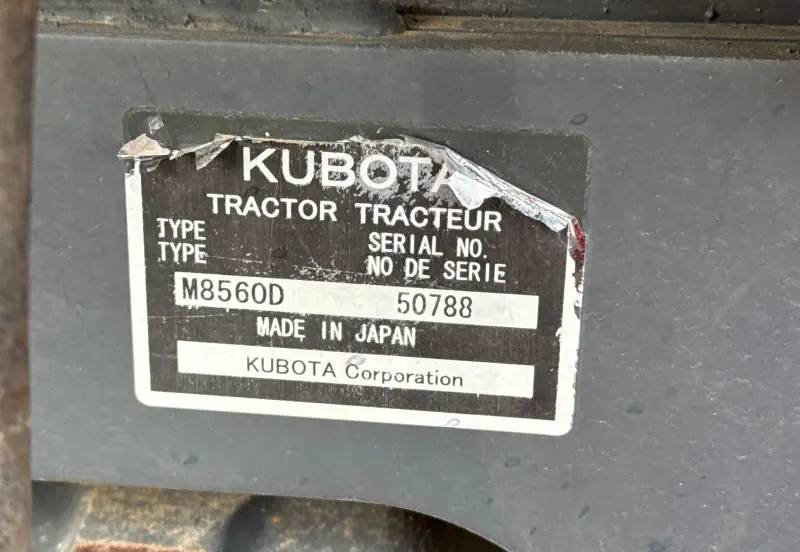 2012 Kubota M8560 photo 71