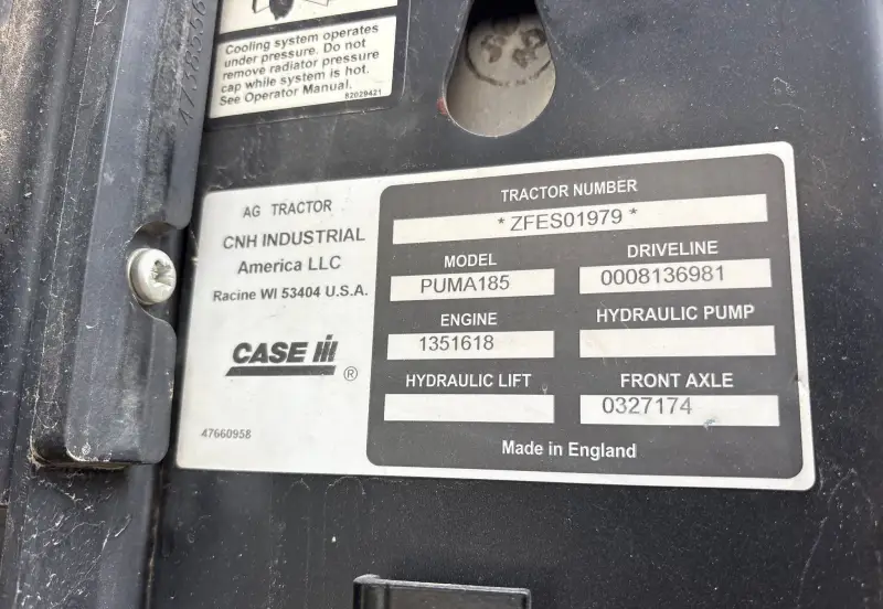 2015 Case Puma 185 photo 78