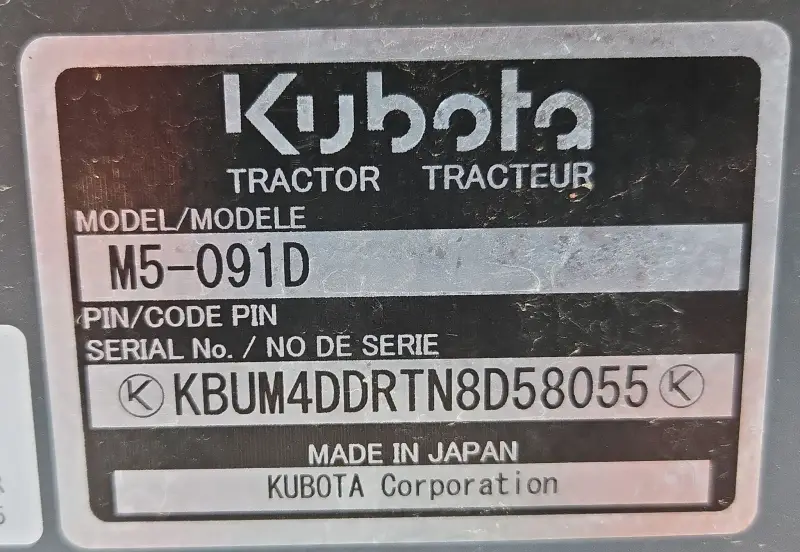 2022 Kubota M5-091D photo 61